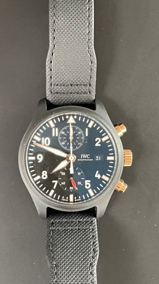 IWC Pilot Chronograph Top Gun Mens watch Unisex Automatic Ceramic IW389003 6