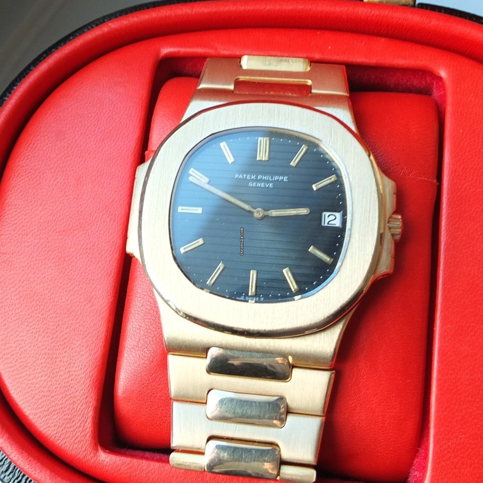 Patek Philippe Nautilus Mens watch Unisex Automatic Yellow gold 3700 1 PP Nautilus GG Jumbo 6