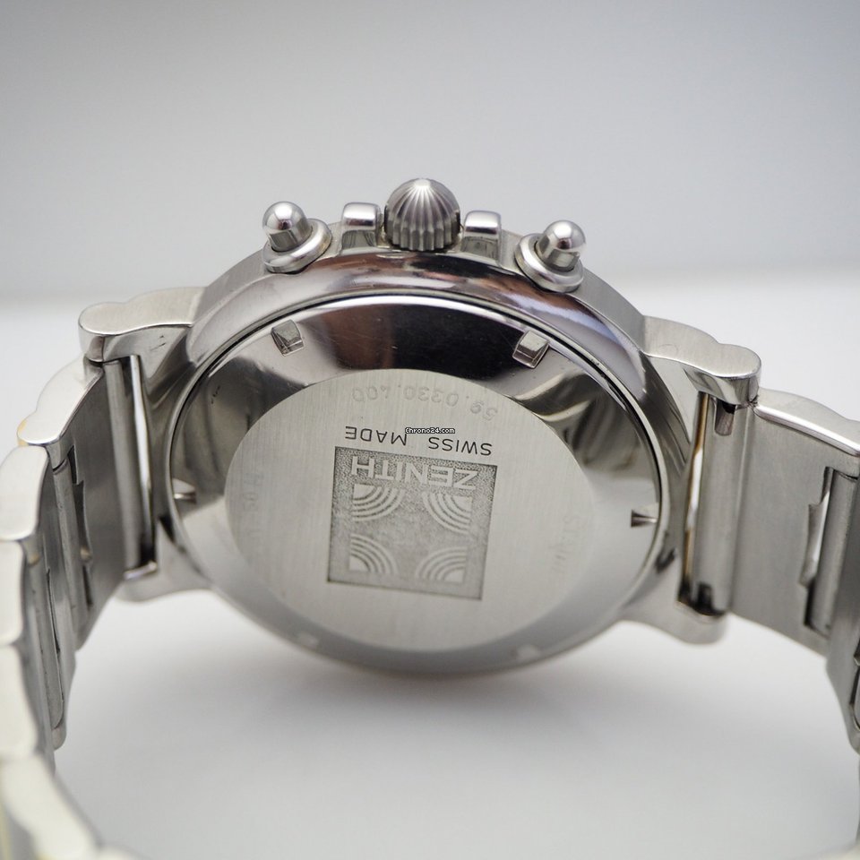 Zenith El Primero Chronograph Mens watch Unisex Automatic Steel 15 02.0460.400, 59.0330.400 6
