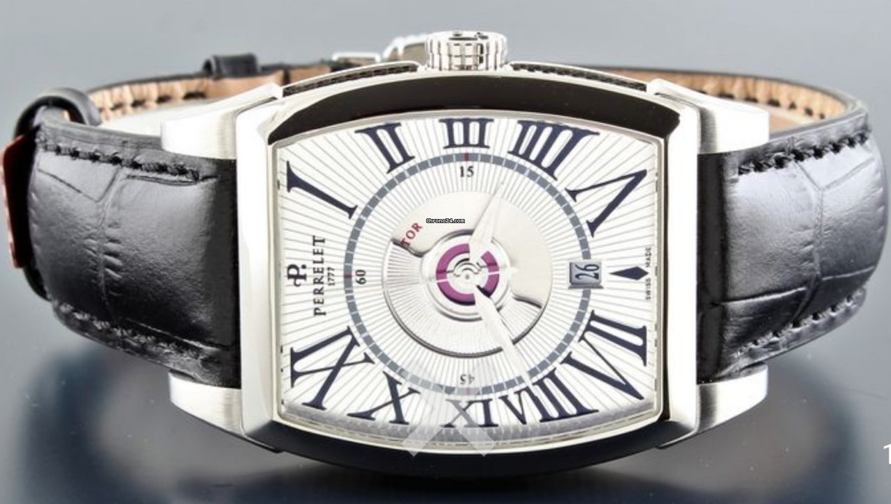 Perrelet Mens watch Unisex Automatic Steel A1029 c 6