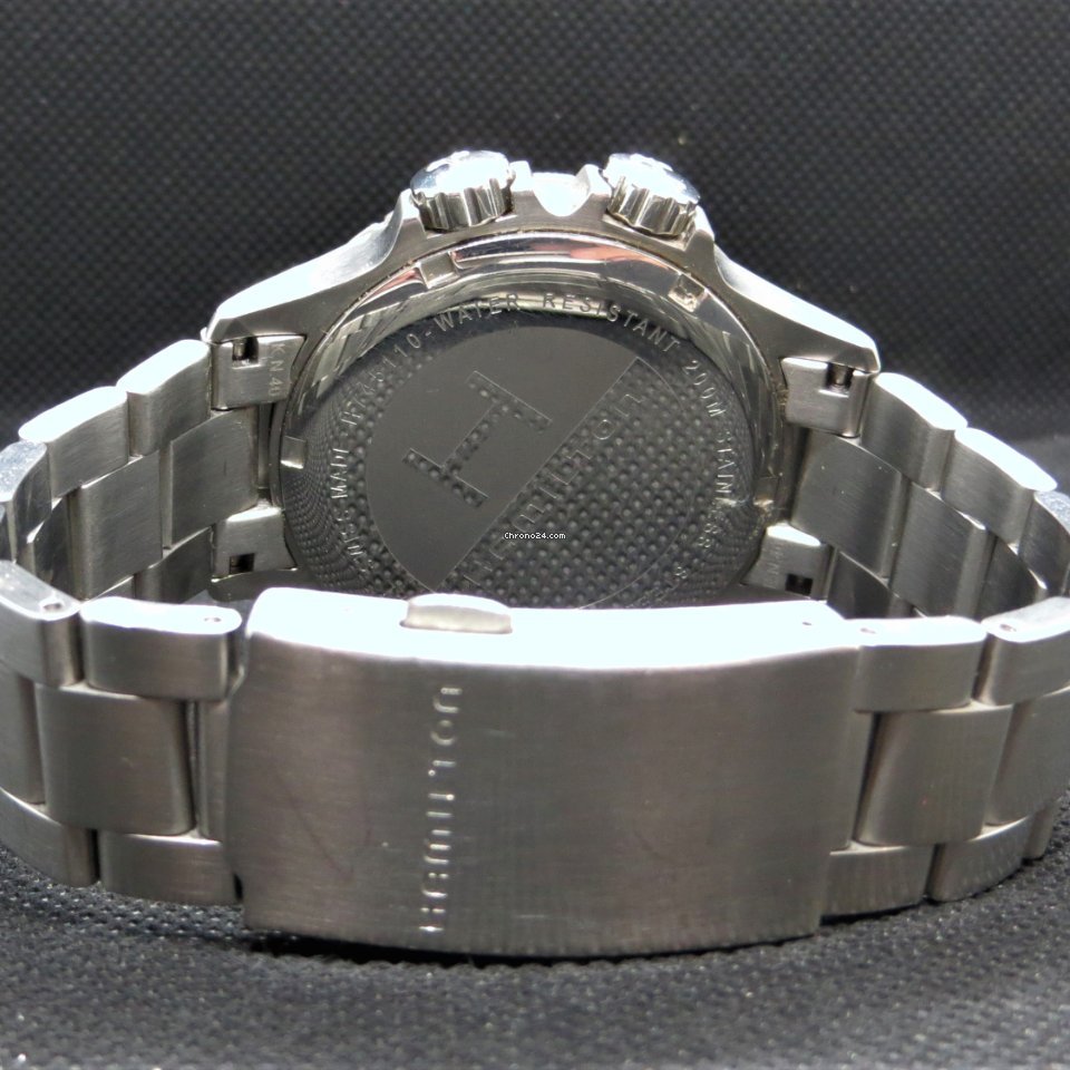 Hamilton Khaki Navy Sub Mens watch Unisex Quartz Steel H74511333 6