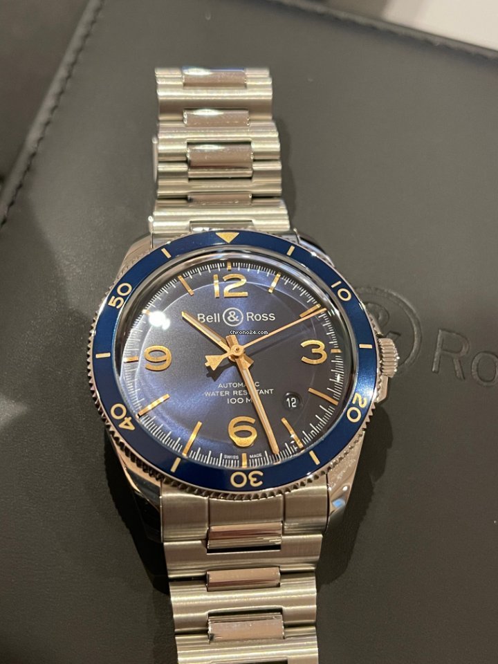 Bell & Ross BR V2 Mens watch Unisex Automatic Steel BRV292-BU-G-ST SST 6