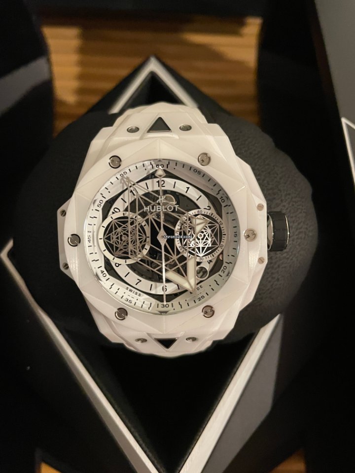 Hublot Big Bang Sang Bleu Mens watch Unisex Automatic Ceramic 418.HX.2001.RX.MXM21 6