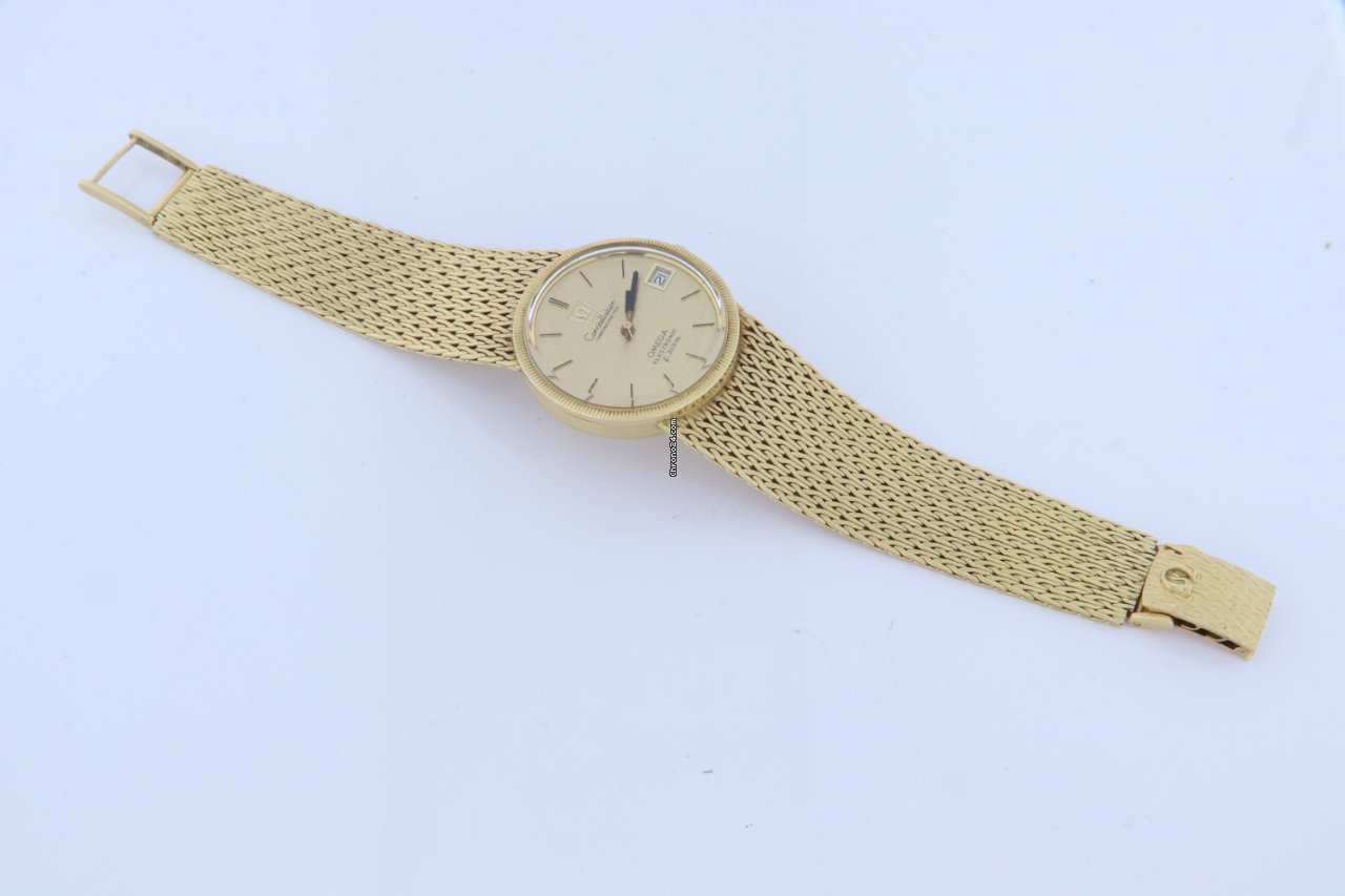 Omega Constellation Mens watch Unisex Quartz Yellow gold f300Hz 6