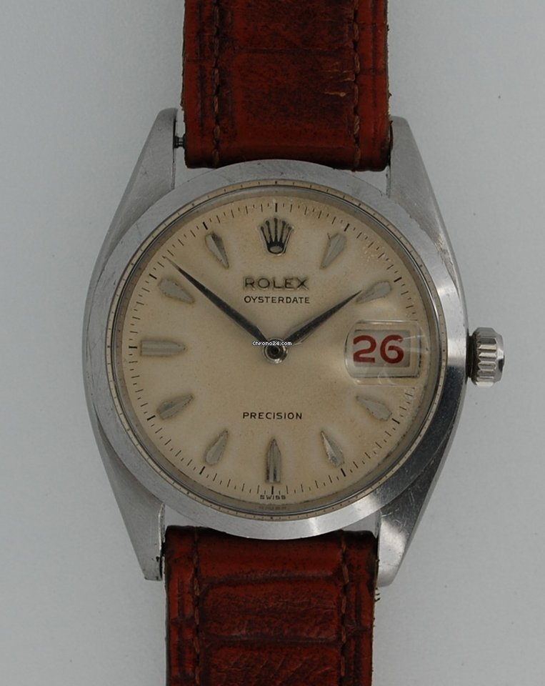 Rolex Oyster Precision Mens watch Unisex Steel Manual winding 6494 6