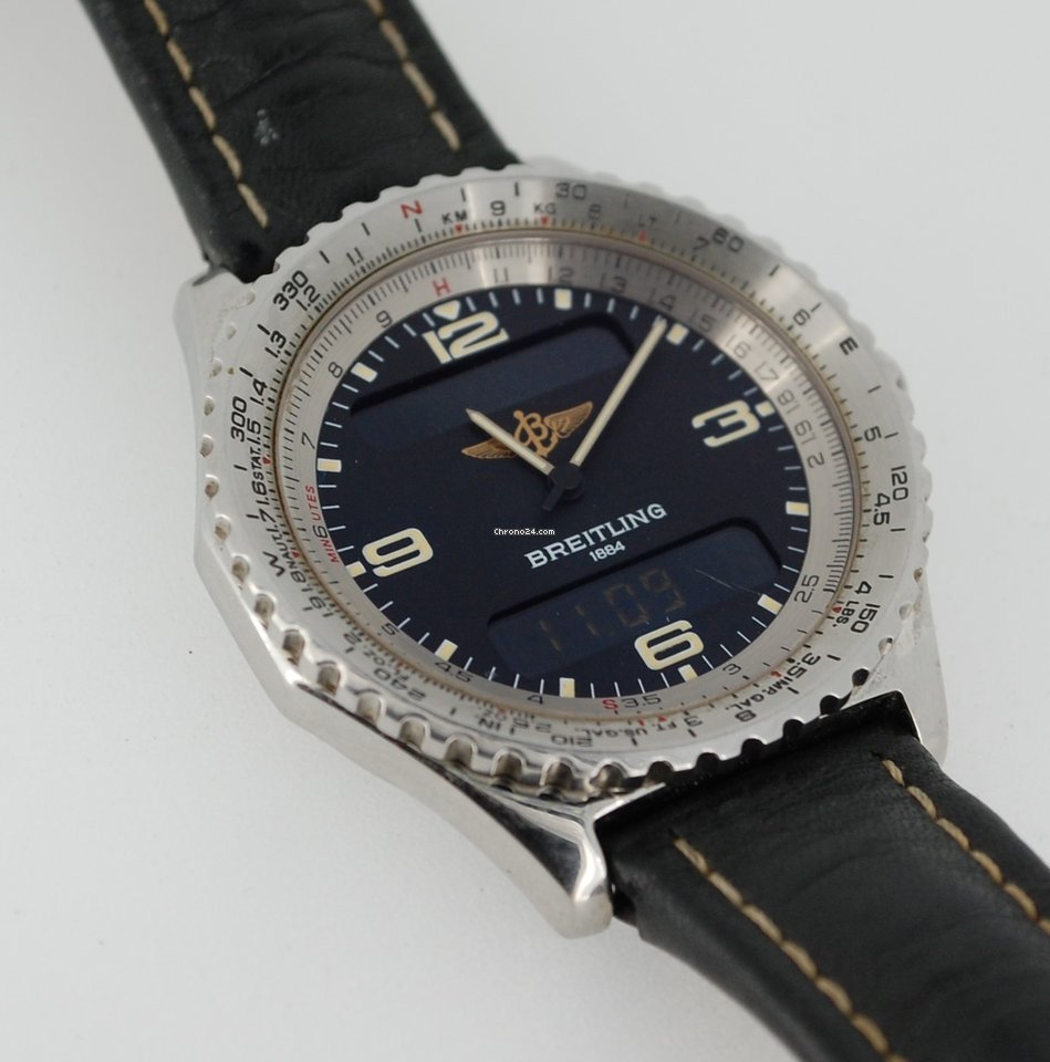 Breitling Chronospace Mens watch Unisex Quartz Steel A56011 6