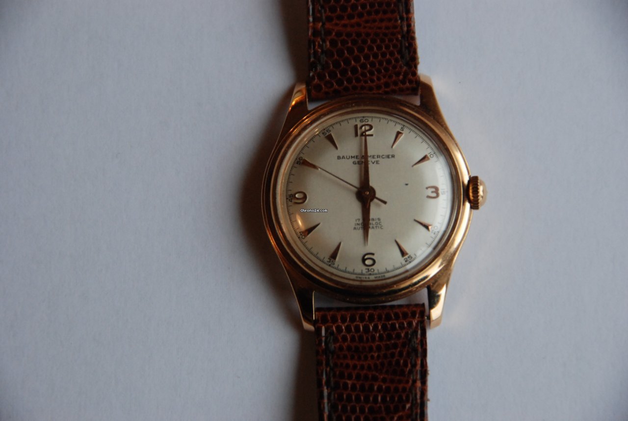 Baume & Mercier Mens watch Unisex Automatic Rose gold 3109 6