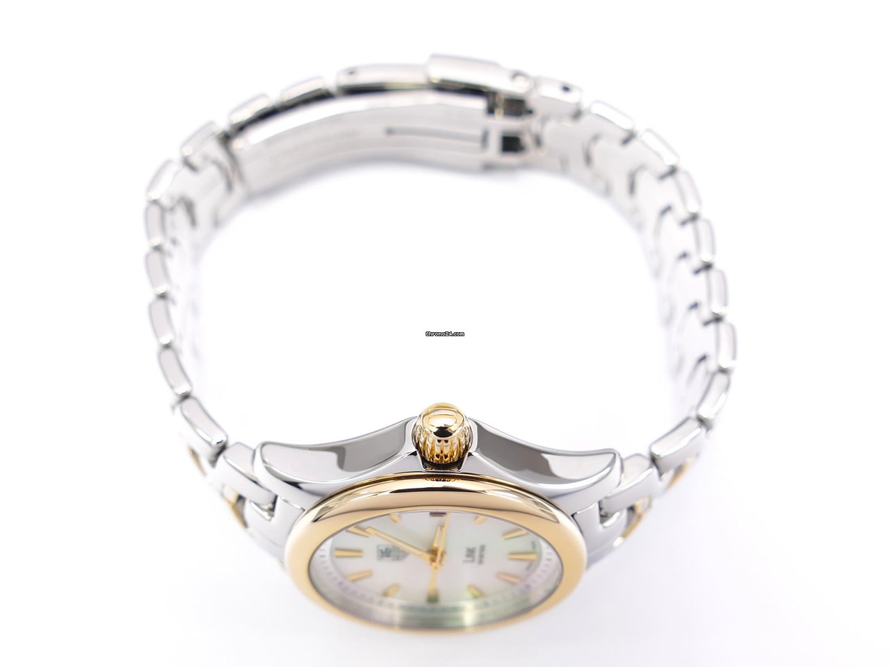 TAG Heuer Link Lady Womens watch Quartz Gold Steel WJF1352.BB0581 6