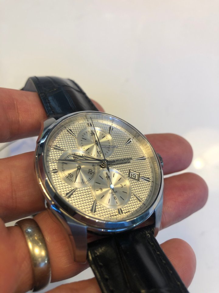 Hamilton Jazzmaster Auto Chrono Mens watch Unisex Automatic Steel H32596751 6