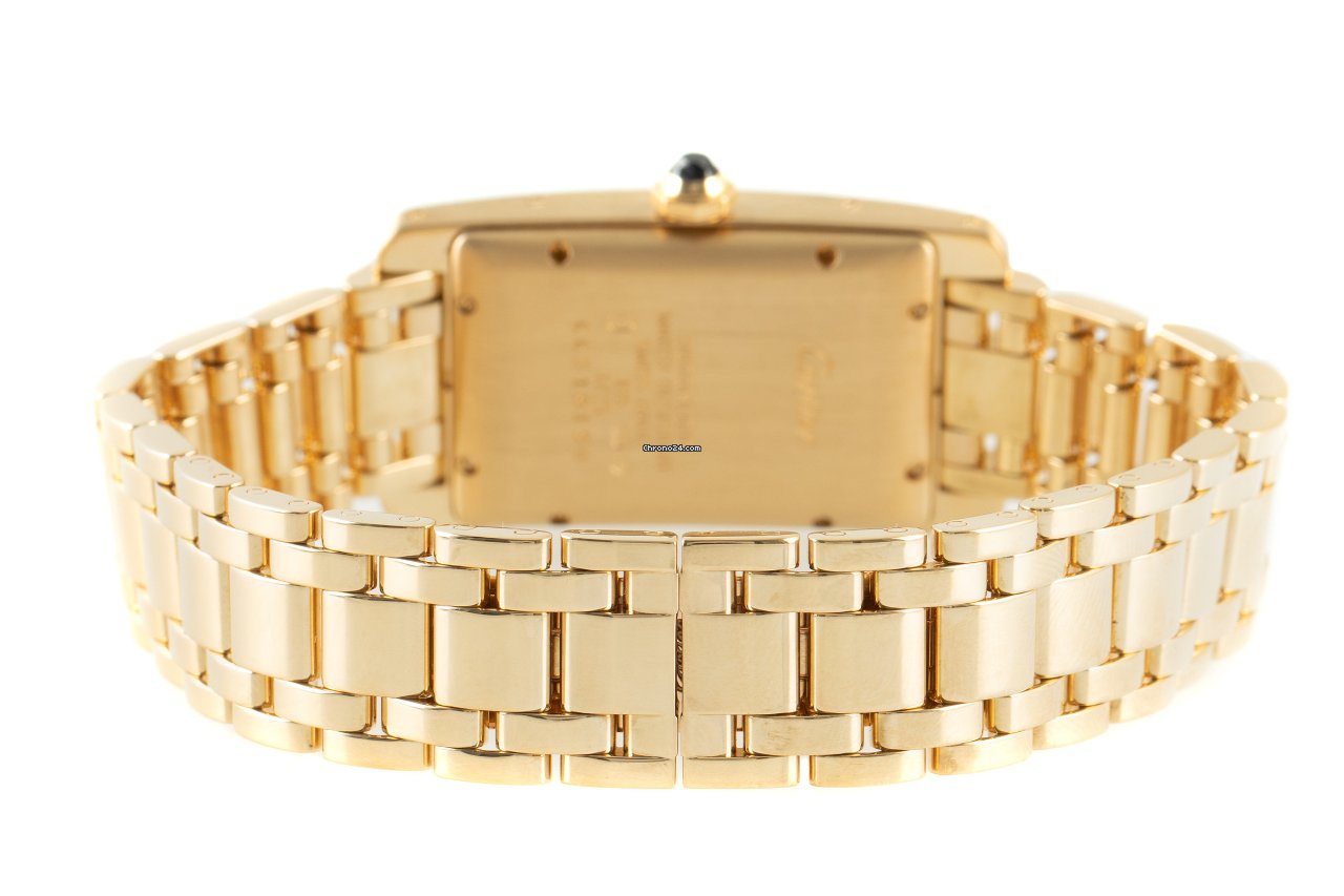 Cartier Tank Americaine Mens watch Unisex Automatic Yellow gold 1725 6