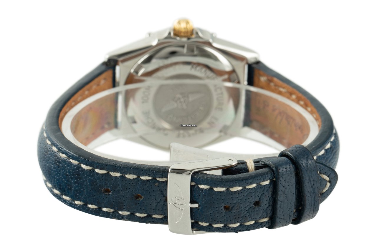 Breitling Wings Lady Womens watch Quartz Gold Steel D67050 6