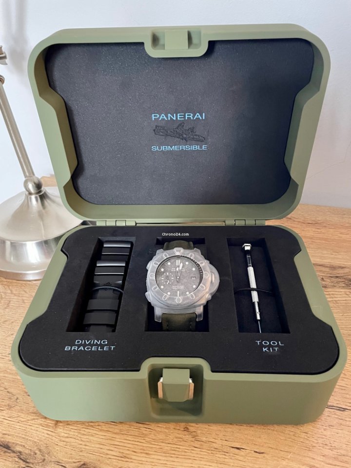 Panerai Mens watch Unisex Automatic Carbon PAM 00979 PAM 979 6