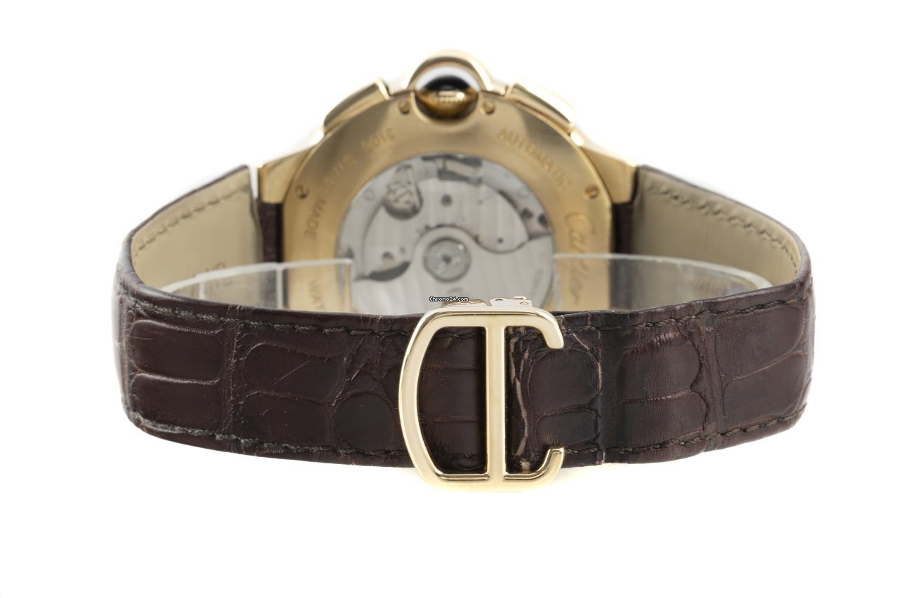 Cartier Ballon Bleu 44mm Mens watch Unisex Automatic Yellow gold W6920009 6