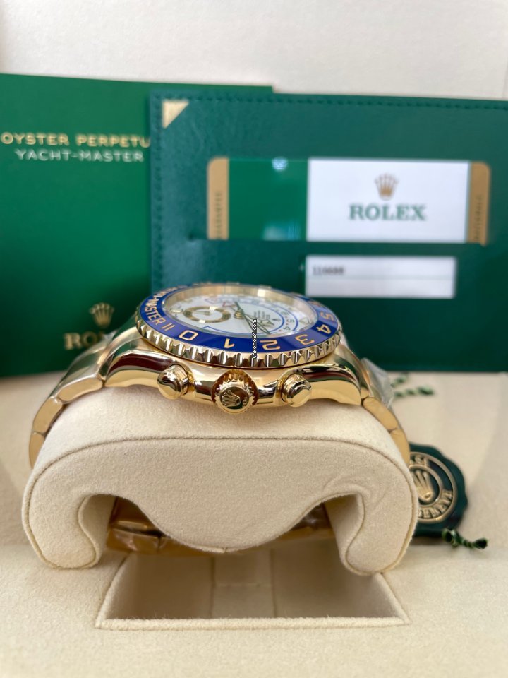 Rolex Yacht-Master II Mens watch Unisex Yellow gold Automatic 116688 6