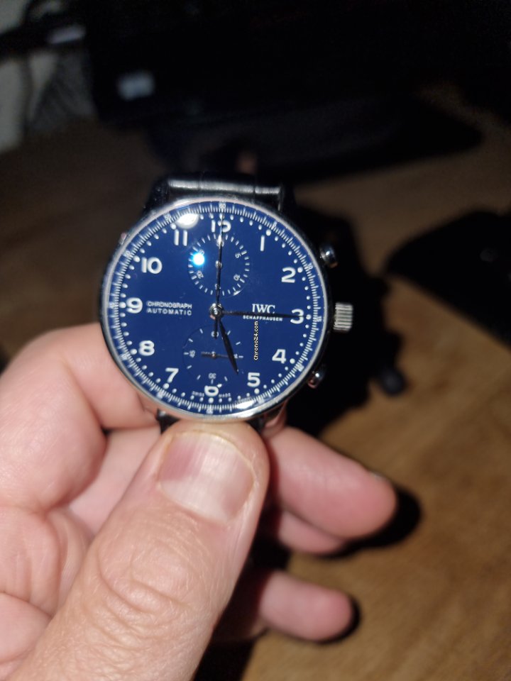IWC Portuguese Chronograph Mens watch Unisex Automatic Steel 371601 6