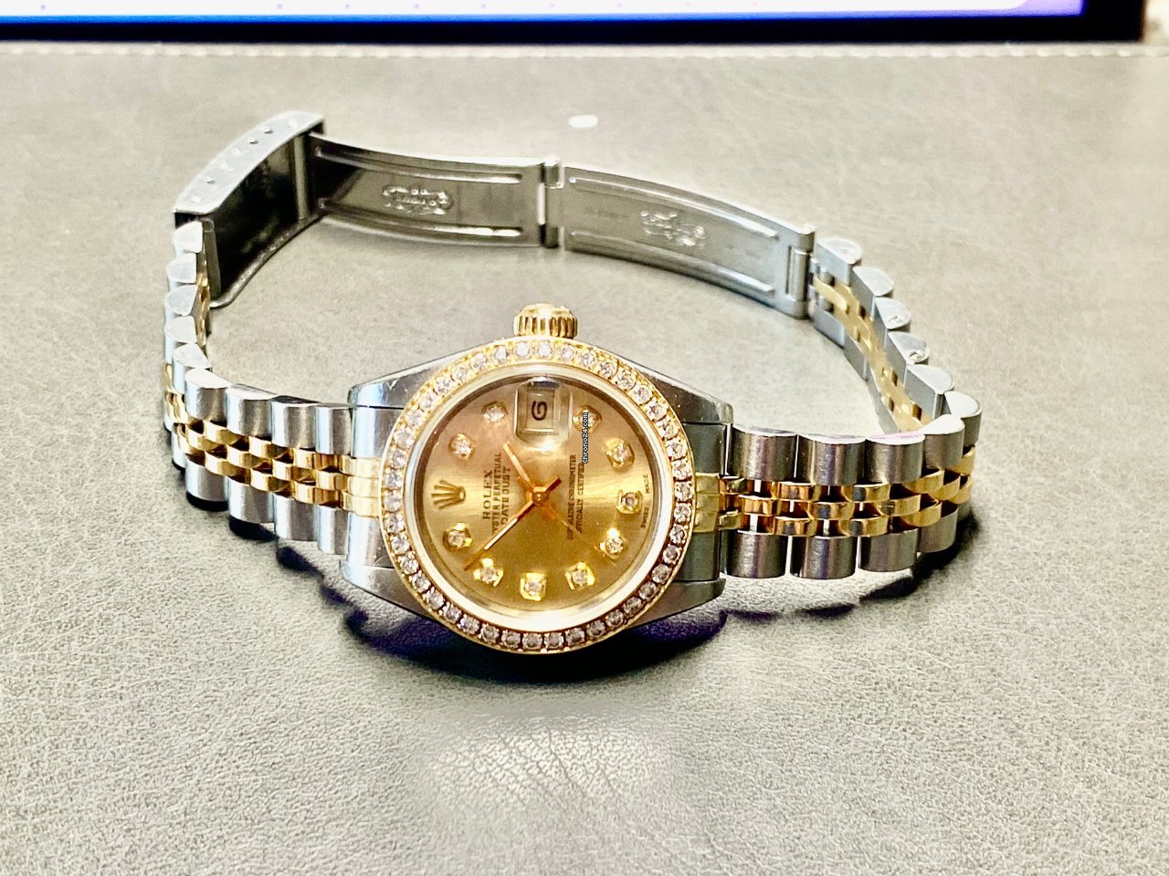 Rolex Lady-Datejust Womens watch Gold Steel Automatic 6917 - 69173 6