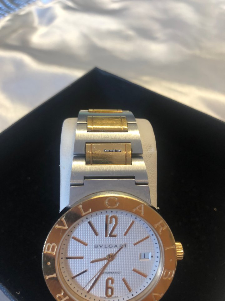Bulgari Bulgari Mens watch Unisex Automatic Gold Steel BB38SG 6