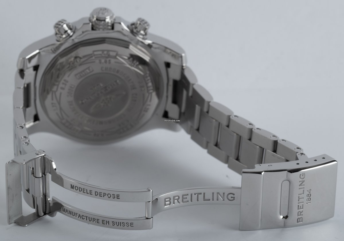 Breitling Super Avenger II Mens watch Unisex Automatic Steel A1337111 BC28-168A 6