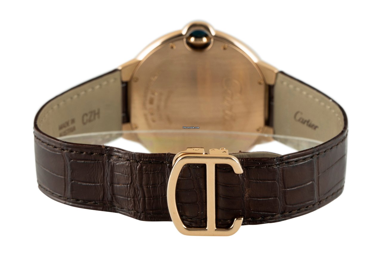Cartier Ballon Bleu 42mm Mens watch Unisex Automatic Red gold W6900651 6