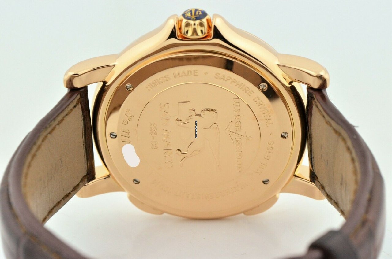 Ulysse Nardin San Marco Mens watch Unisex Automatic Rose gold 226 6