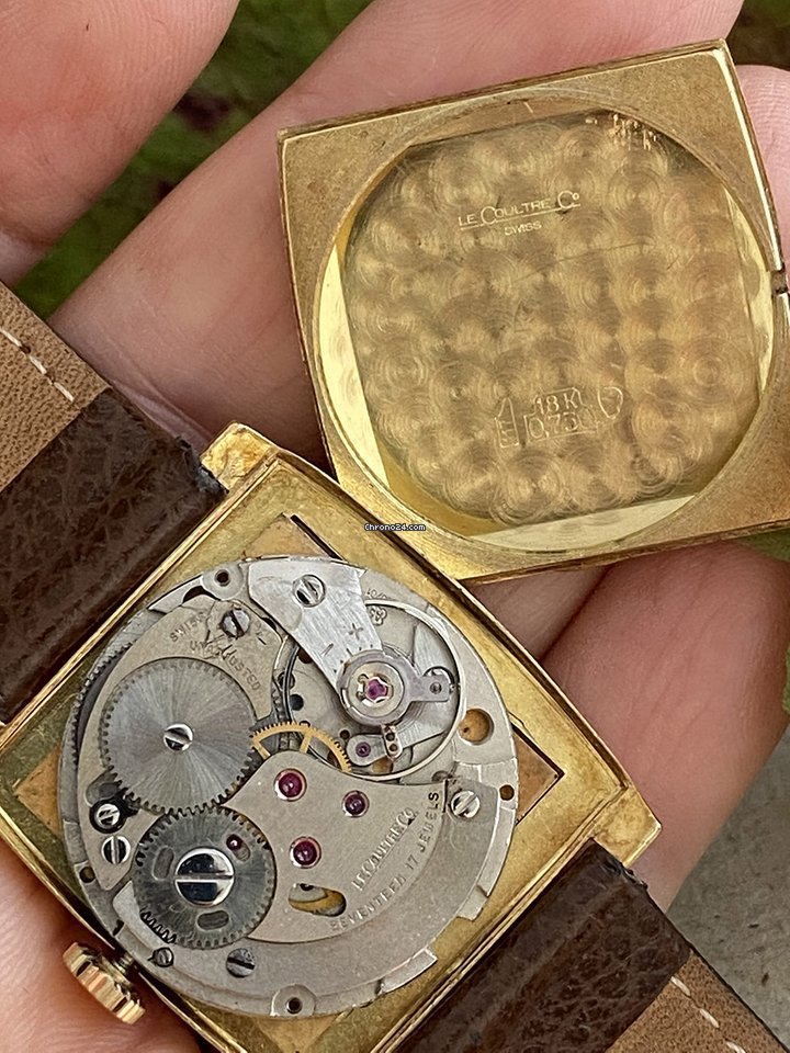 Jaeger-LeCoultre Reverso Squadra Chronograph GMT Mens watch Unisex Manual winding Yellow gold Jaeger-LeCoultre Club, Cal.1900, ref. 1151937, serial 200701 6