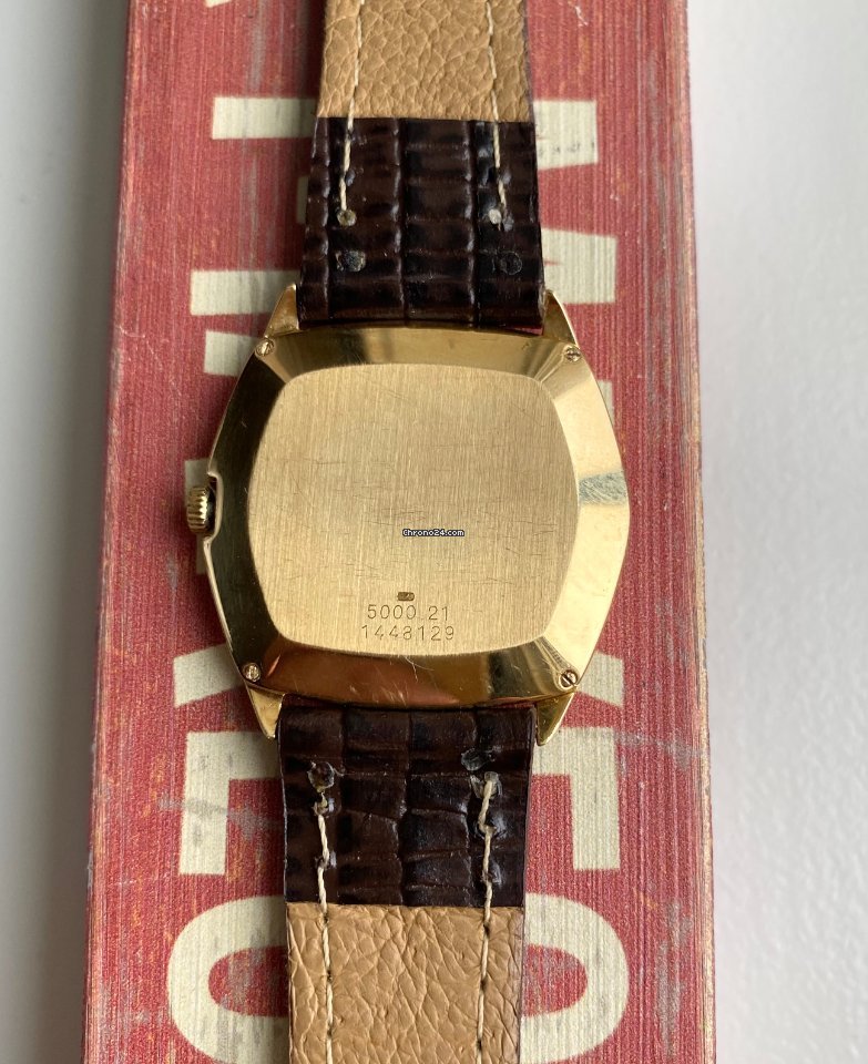 Jaeger-LeCoultre Mens watch Unisex Automatic Yellow gold 5000.21 6