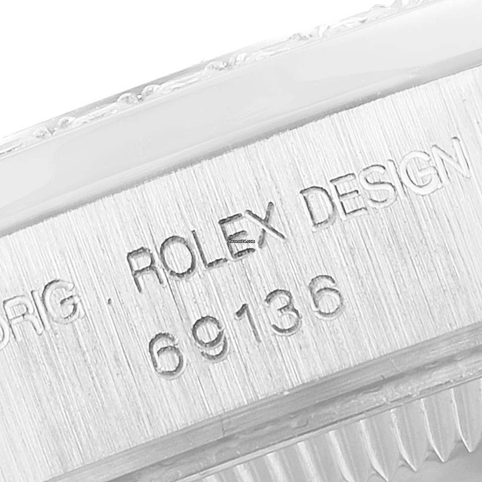 Rolex Lady-Datejust Womens watch Platinum Automatic 69136 6