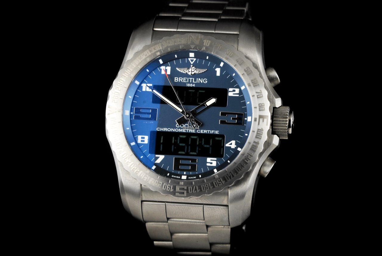 Breitling Cockpit B50 Mens watch Unisex Quartz Titanium EB501019.C904.176E 6