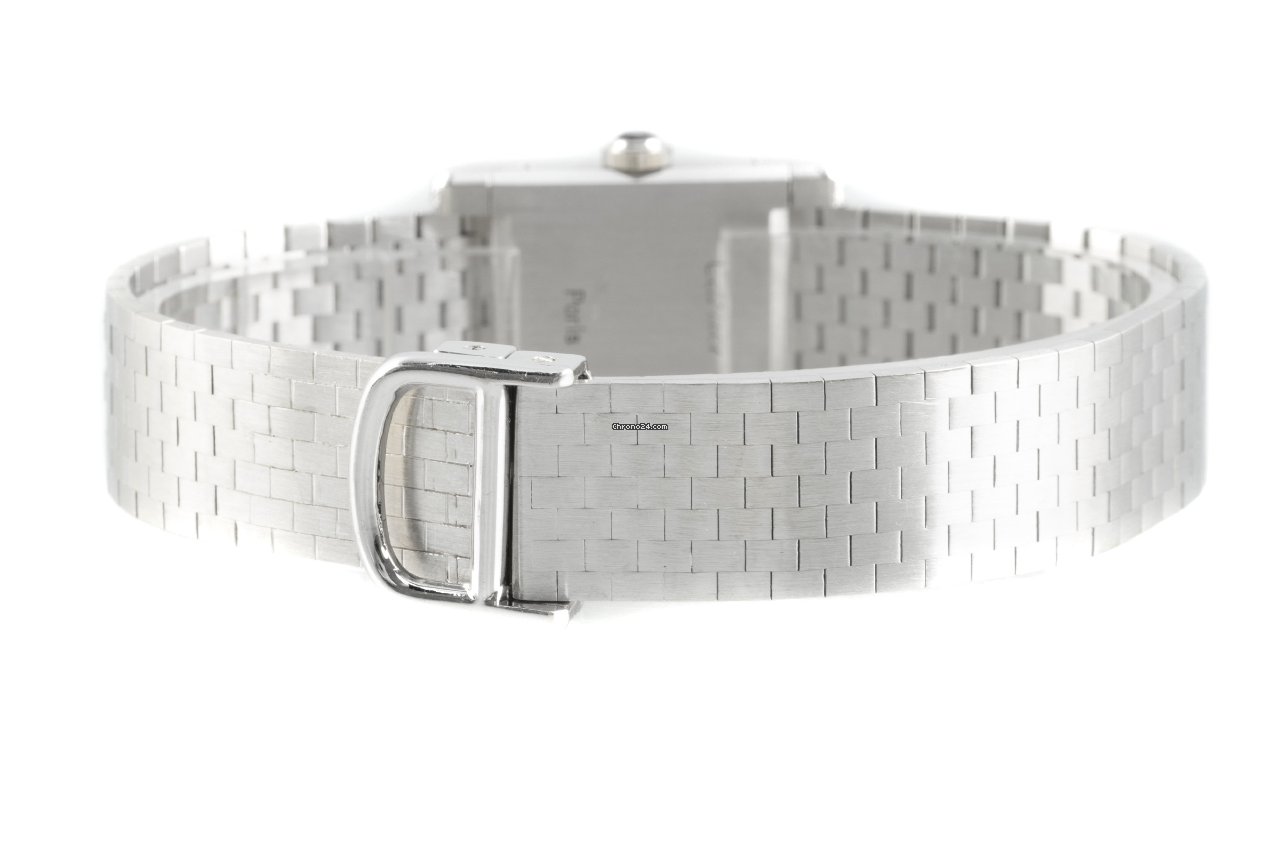 Cartier Tank Womens watch Manual winding White gold 78093 6