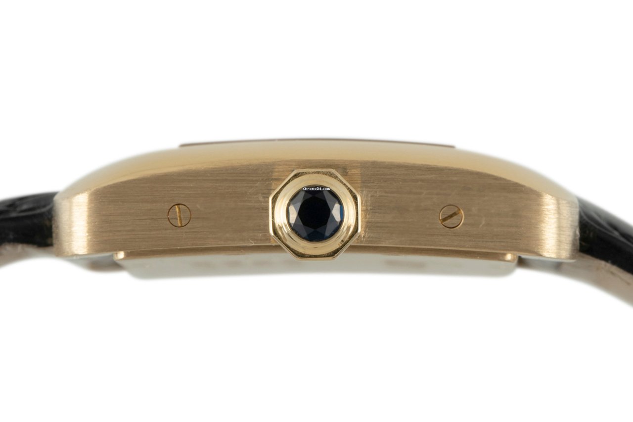 Cartier Tank Divan Womens watch Quartz Yellow gold 2602 6