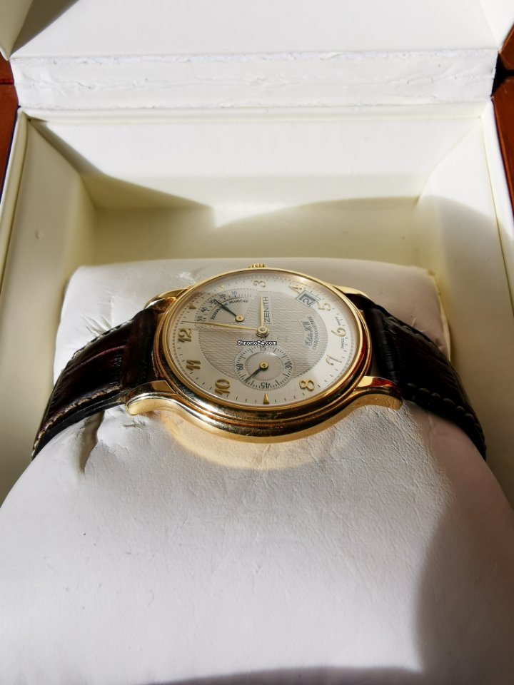Zenith Elite Power Reserve Mens watch Unisex Automatic Yellow gold 30.0240.655  01 6