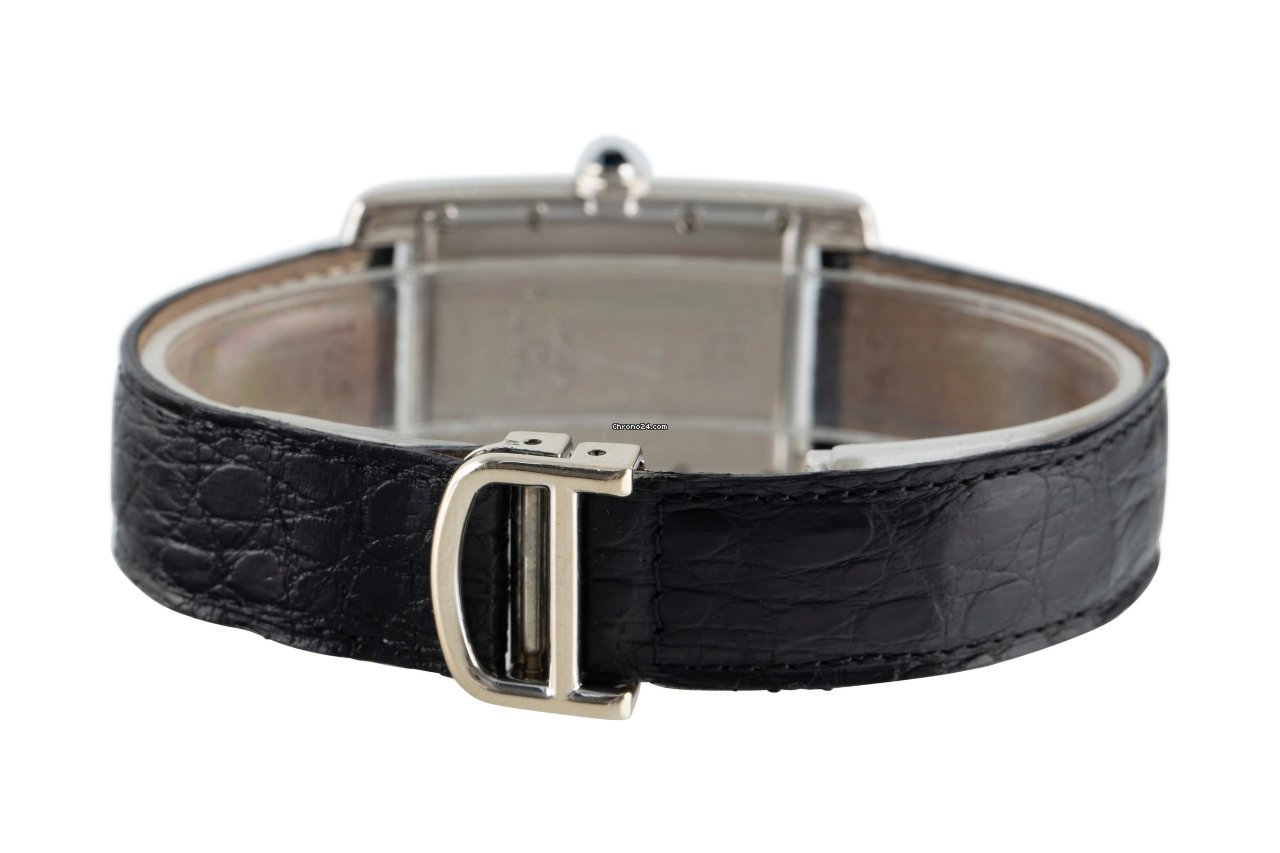 Cartier Tank Americaine Mens watch Unisex Quartz White gold 3012905 6