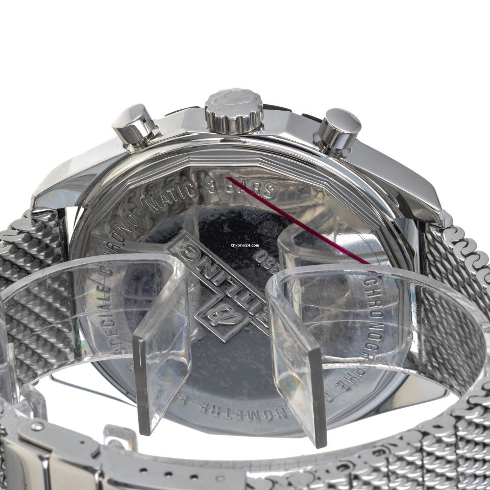 Breitling Chrono-Matic 49 Mens watch Unisex Automatic Steel A14360 6