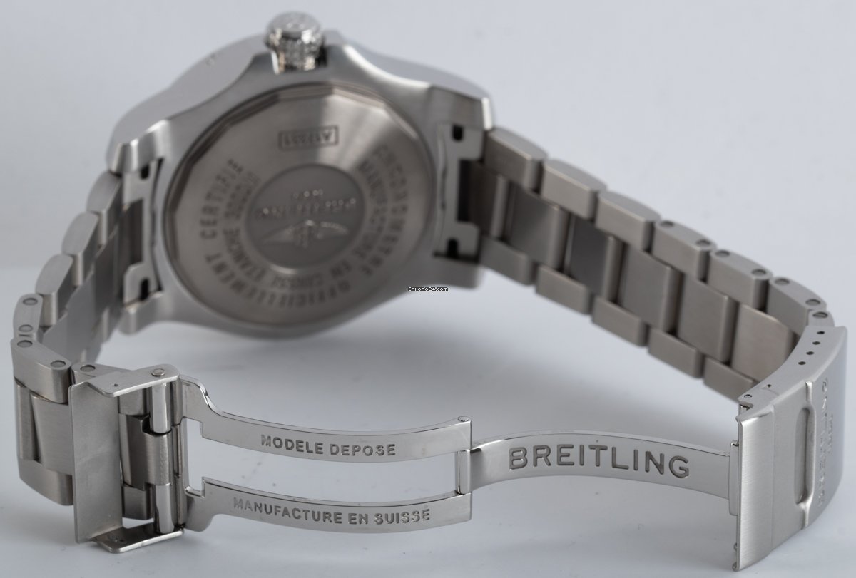 Breitling Avenger II Seawolf Mens watch Unisex Automatic Steel A17331101B2A1 6