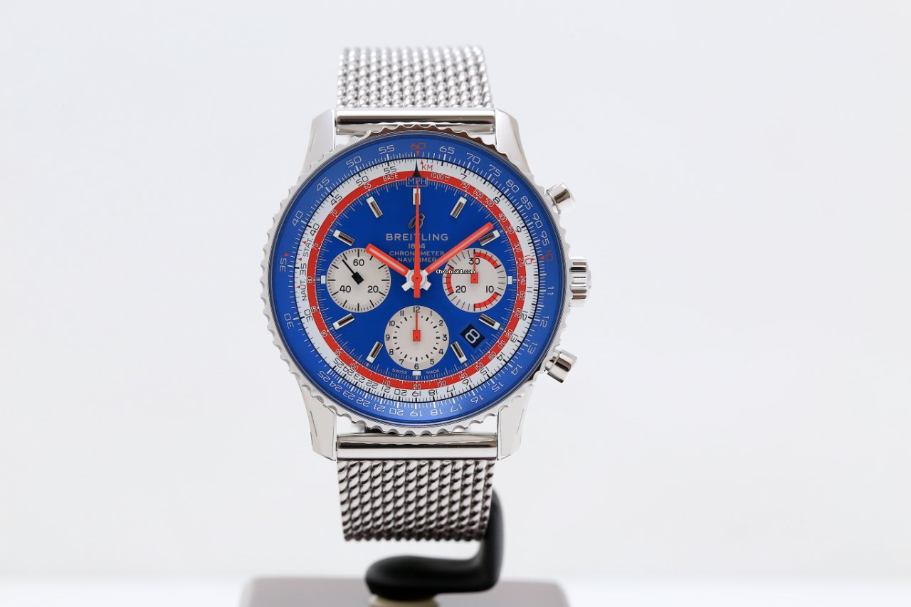 Breitling Navitimer Mens watch Unisex Automatic Steel AB01212B1C1A1 6