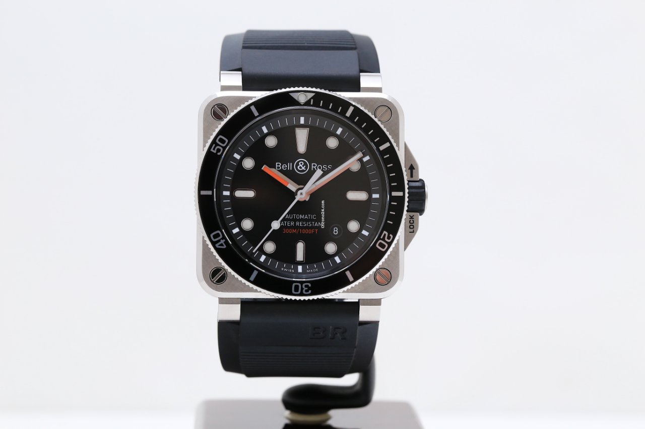 Bell & Ross BR 03-92 Steel Mens watch Unisex Automatic Steel BR0392-D-BL-ST SRB 6