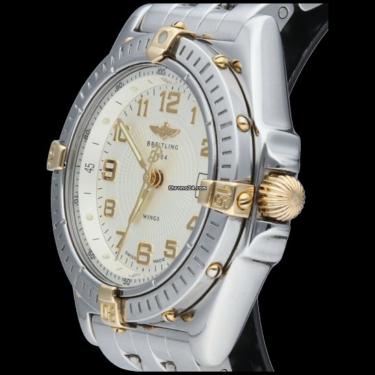 Breitling Womens watch Quartz Gold Steel B67350 6