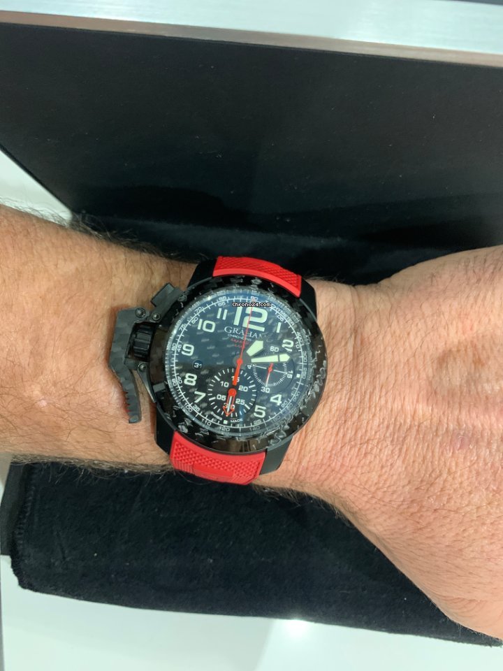 Graham Chronofighter Oversize Mens watch Unisex Automatic Carbon 2CCBK.B11A 6