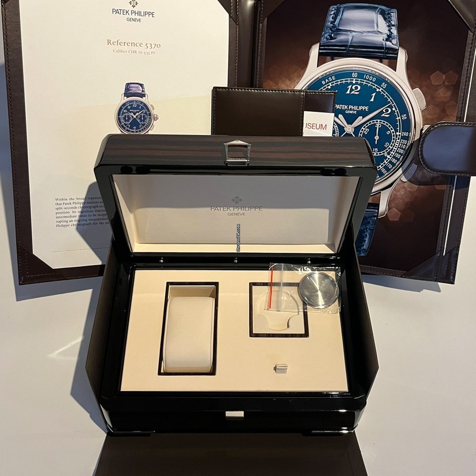 Patek Philippe Grand Complications Mens watch Unisex Manual winding Platinum 5370P-011 6