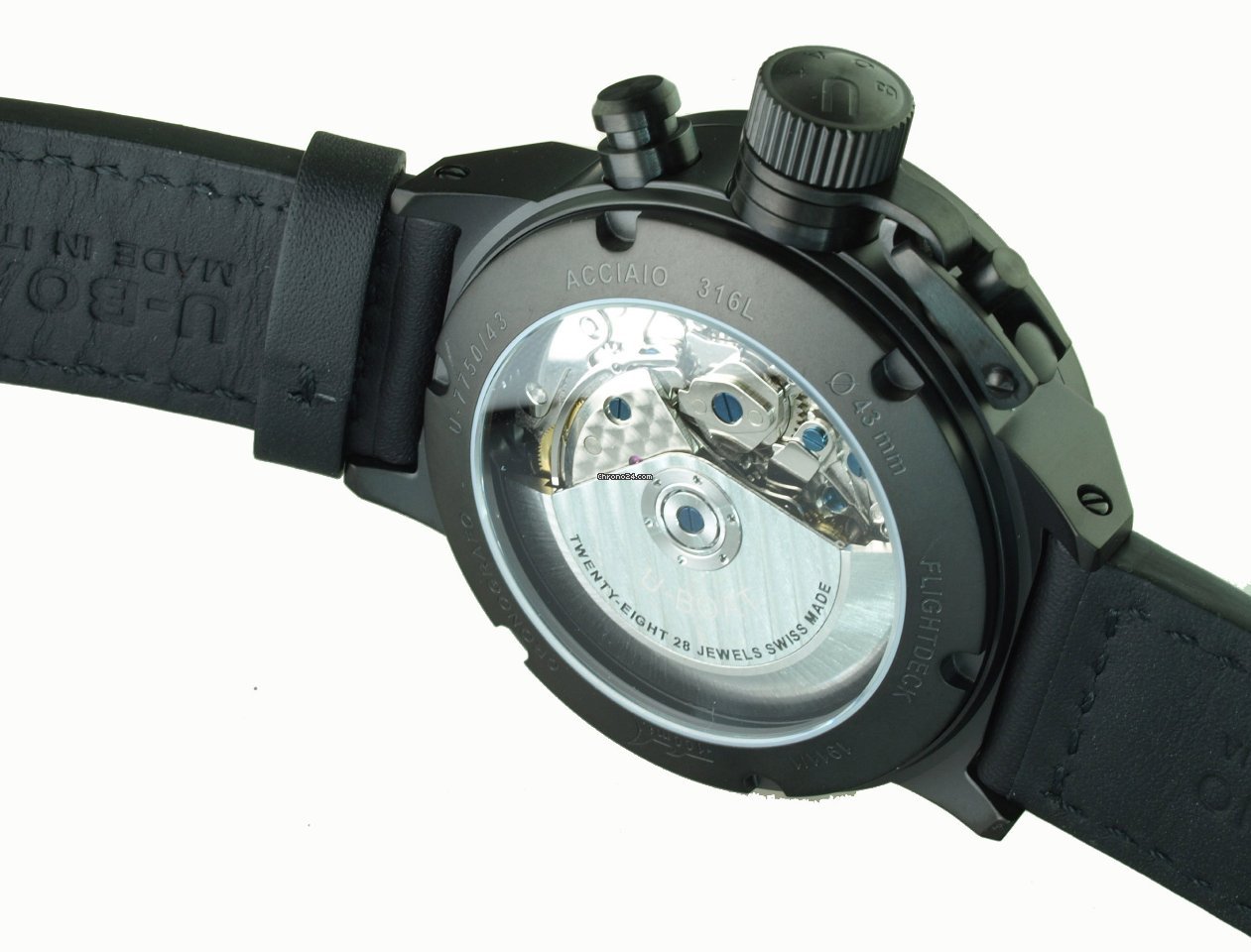 U-Boat Flightdeck Mens watch Unisex Automatic Steel 1911 1 6