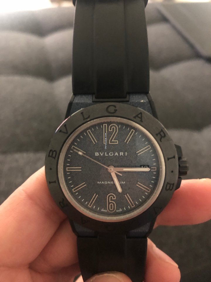 Bulgari Diagono Mens watch Unisex Automatic Ceramic DG41C3SMCVD 6