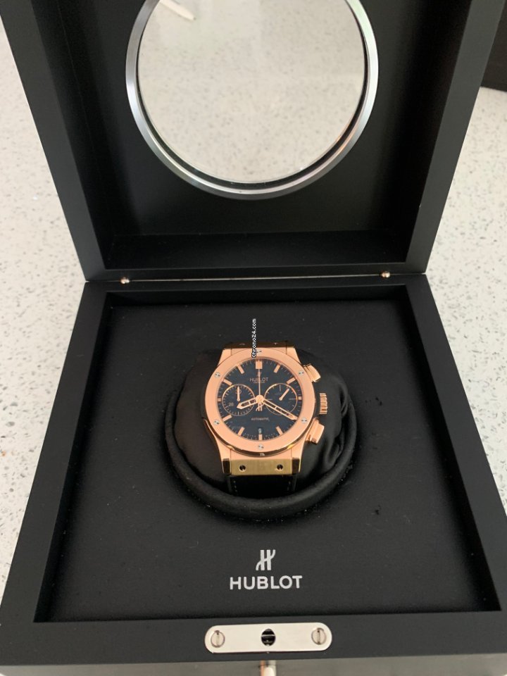 Hublot Classic Fusion Chronograph Mens watch Unisex Automatic Rose gold 521.OX.1180.LR 6