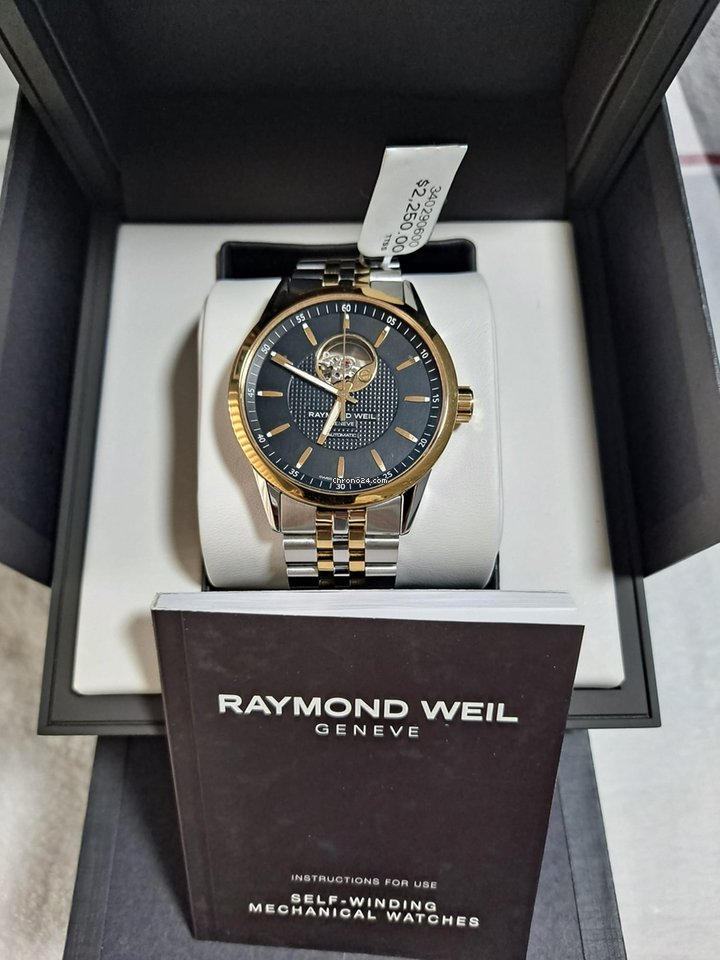 Raymond Weil Freelancer Mens watch Unisex Automatic Gold Steel 2710-STP-20021 6