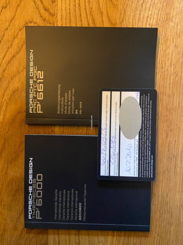 Porsche Design Dashboard Mens watch Unisex Automatic 6612.6913 6