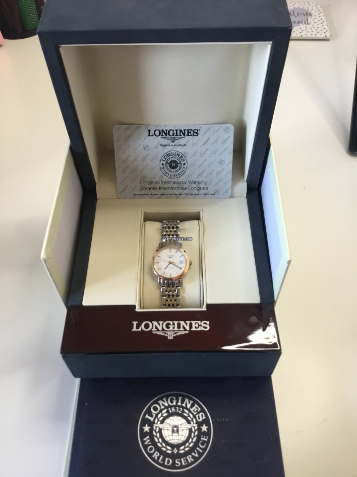 Longines Elegant Womens watch Automatic Gold Steel L4.309.5.12.7 6