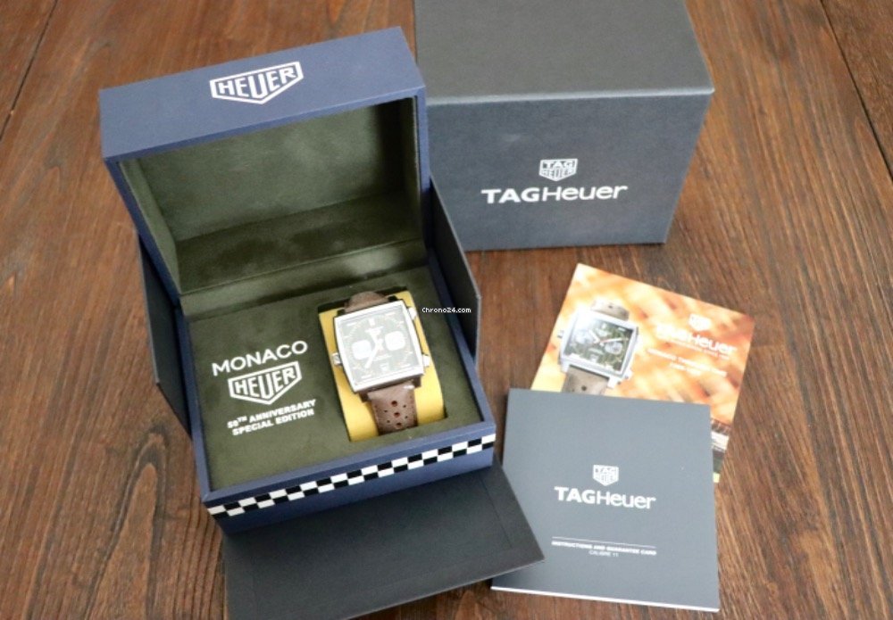 TAG Heuer Monaco Mens watch Unisex Automatic CAW211V.FC6466 6