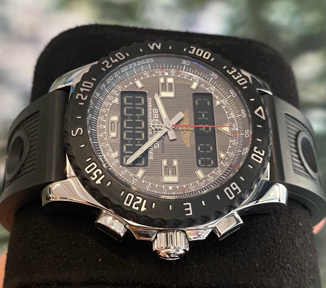 Breitling Airwolf Mens watch Unisex Quartz Steel A78364 6