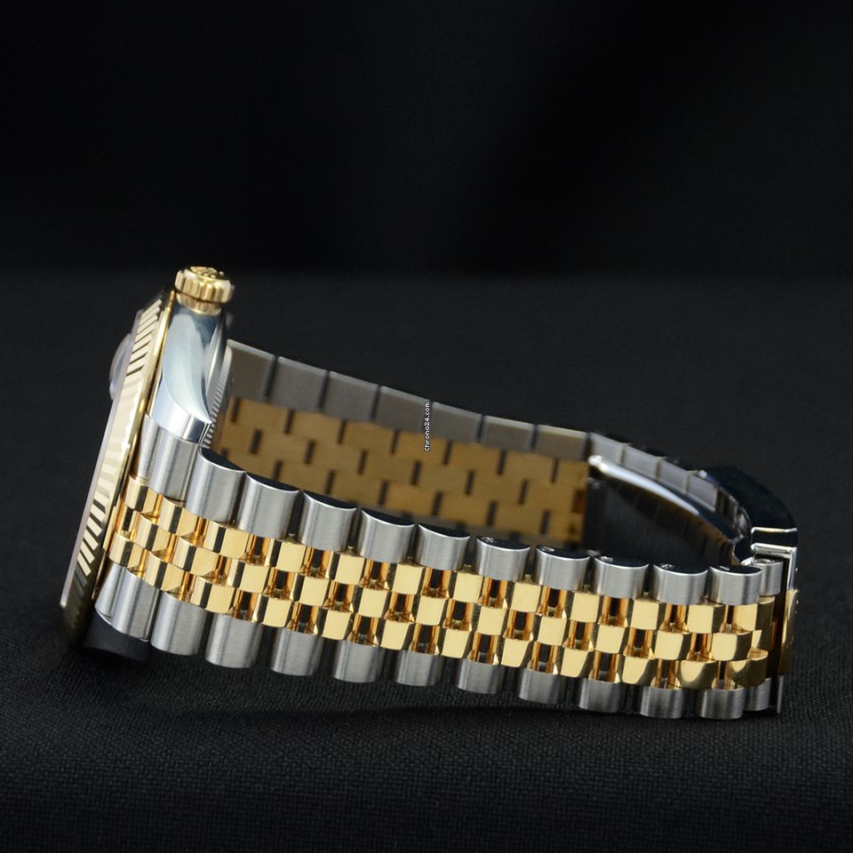 Rolex Datejust 41 Mens watch Unisex Gold Steel Automatic 126333-0020 6