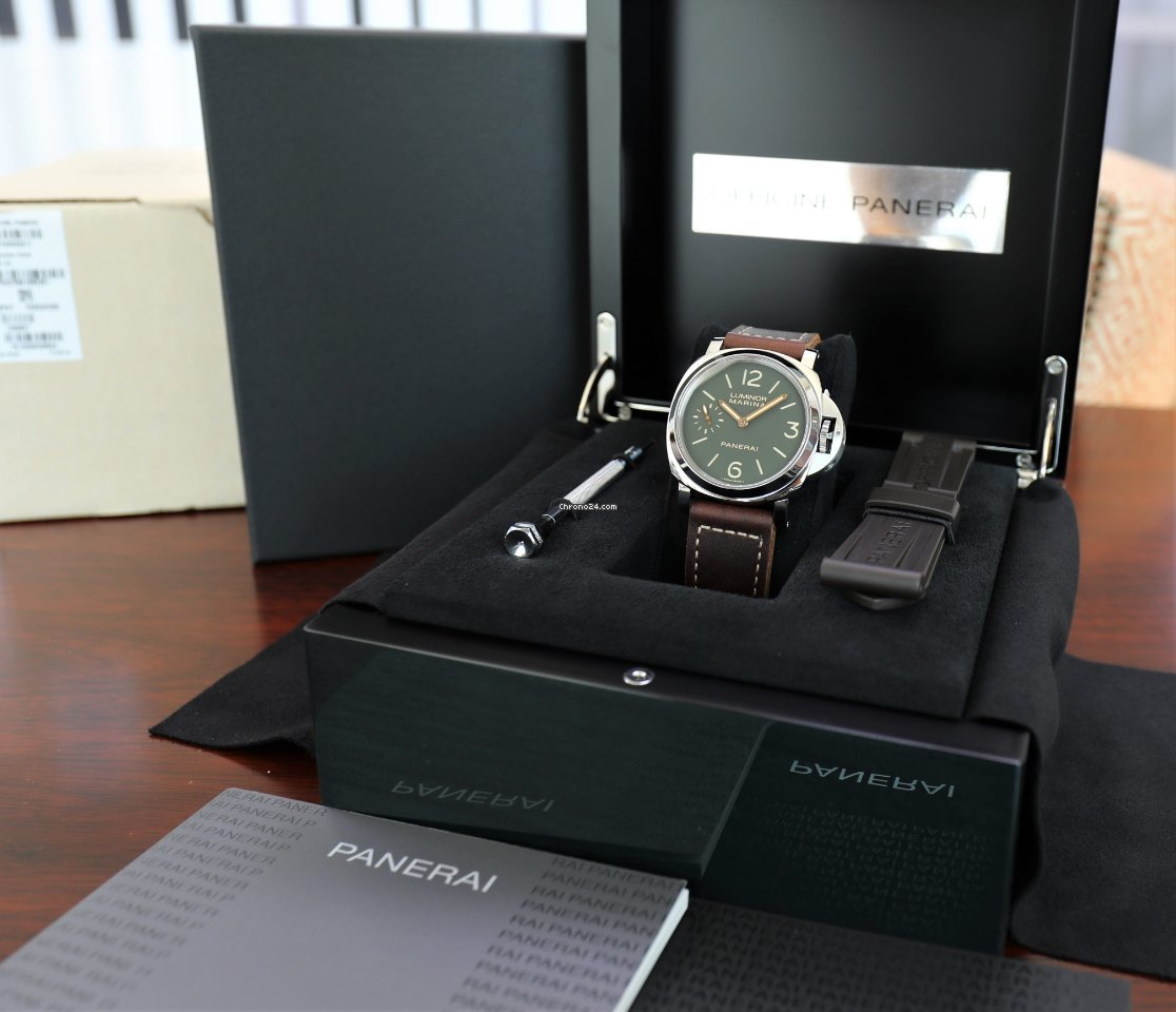 Panerai Mens watch Unisex Manual winding Steel PAM 00911 6