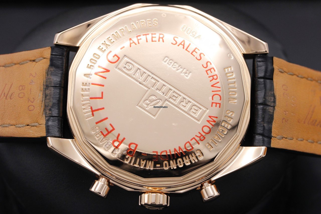 Breitling Chrono-Matic 49 Rose gold R14360 6